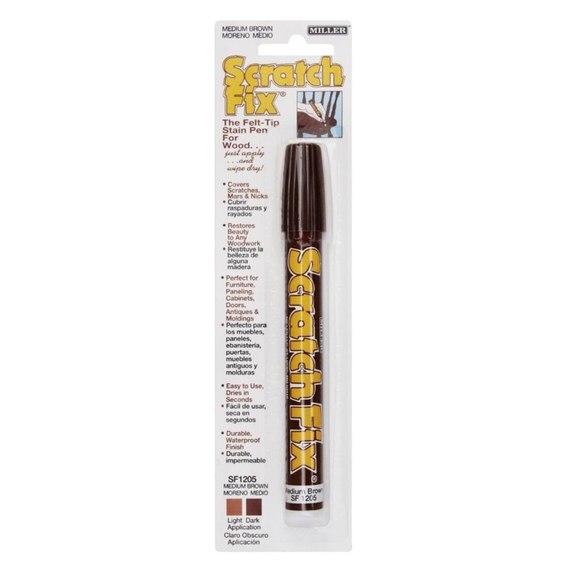 Buy Miller Scratch Fix Pen Medium Brown Furniture Touch Up Pen MyDeal