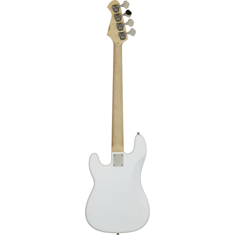 Buy Aria STBPB/M Series Electric Bass Guitar in White MyDeal