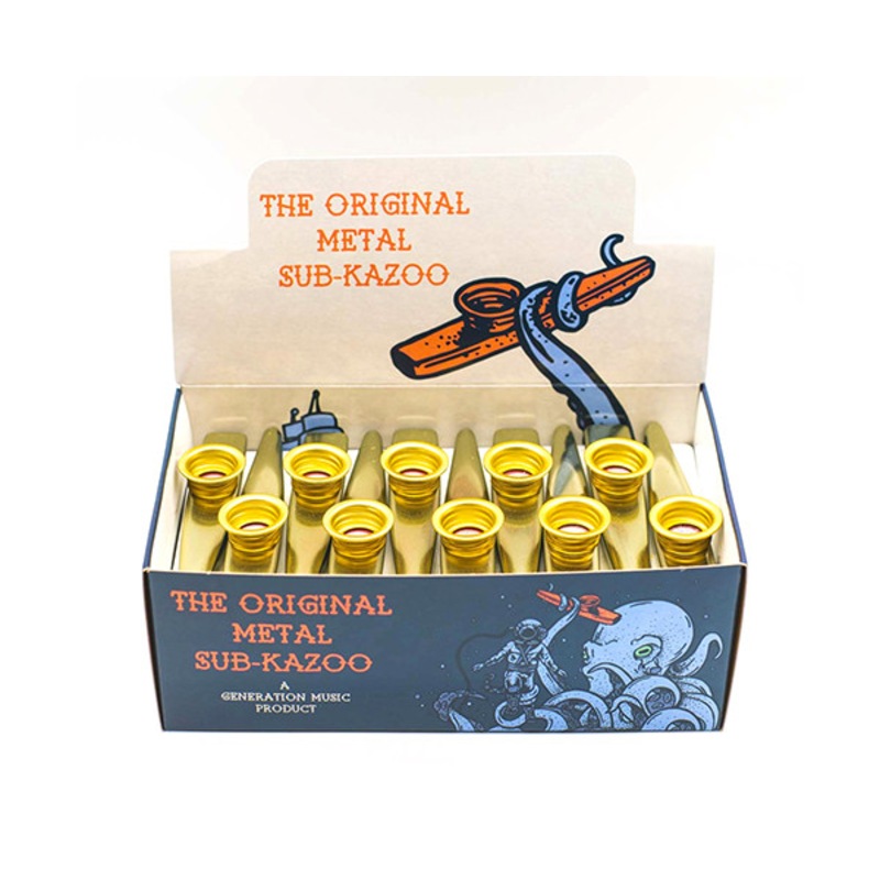 Buy KazoosMetal (Box Of 30) Generation SubKazoo Gold MyDeal