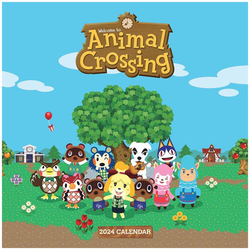 Buy Animal Crossing Square Calendar 2024 MyDeal