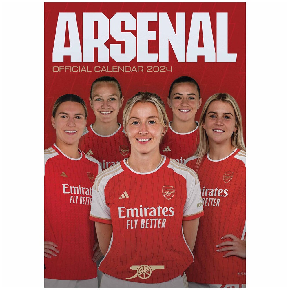 Buy Arsenal WFC A3 Calendar 2024 - MyDeal