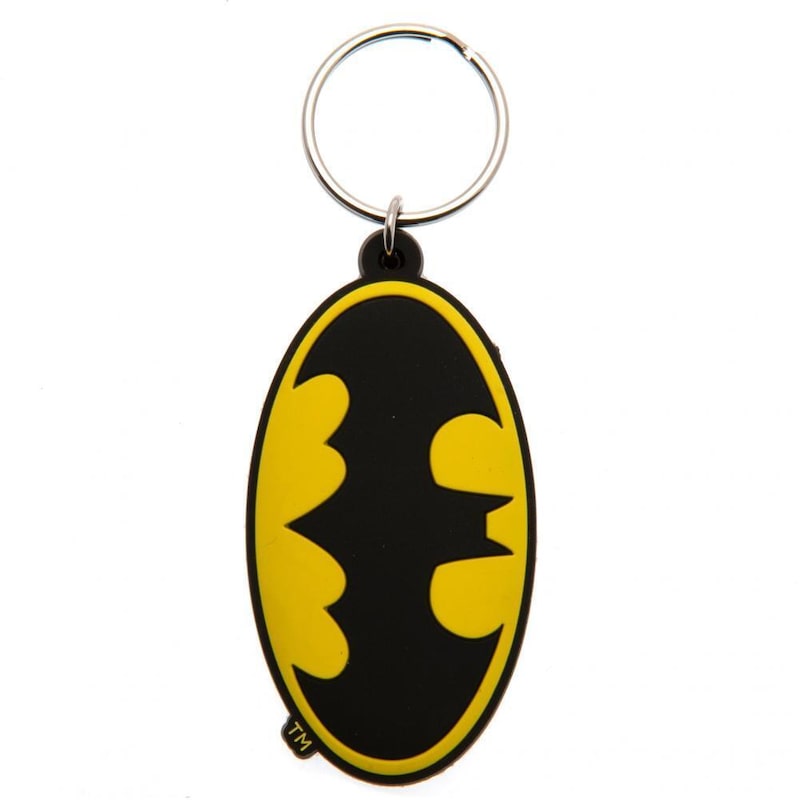 Buy Batman PVC Keyring Logo - MyDeal