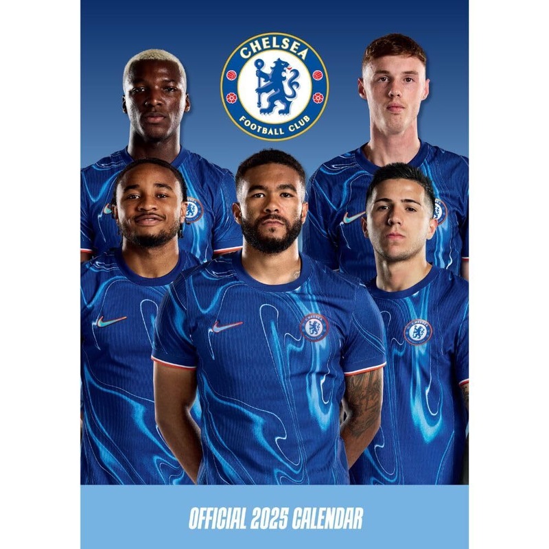 Buy Chelsea FC A3 Calendar 2025 - MyDeal