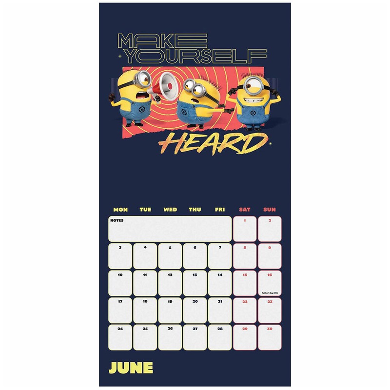 Buy Minions Square Calendar 2024 - MyDeal
