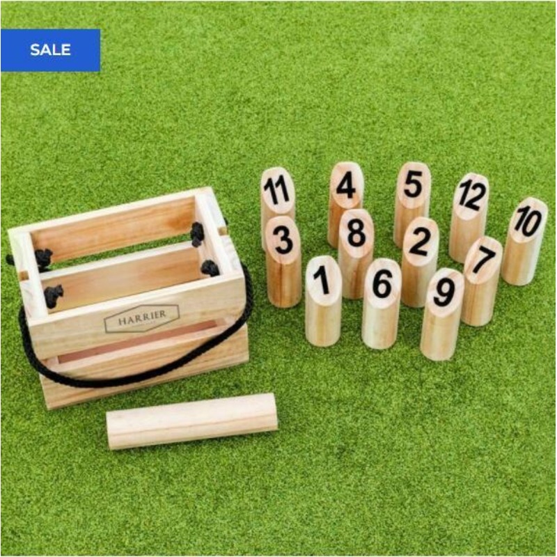 Buy NUMBER KUBB/ FINSKA SKITTLES GAME SET MyDeal