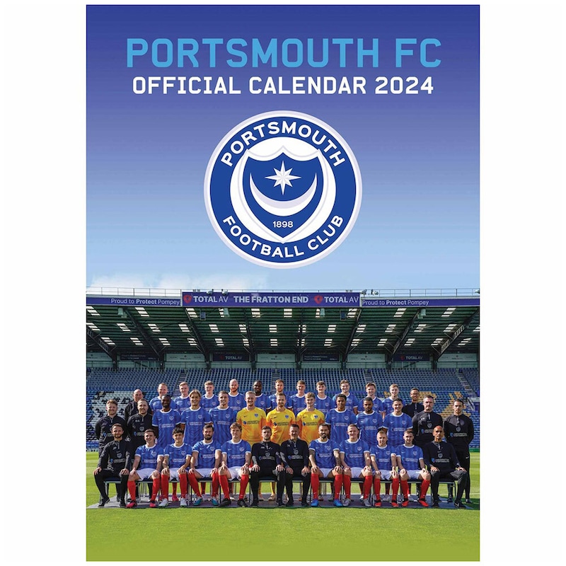 Buy Portsmouth FC A3 Calendar 2024 MyDeal