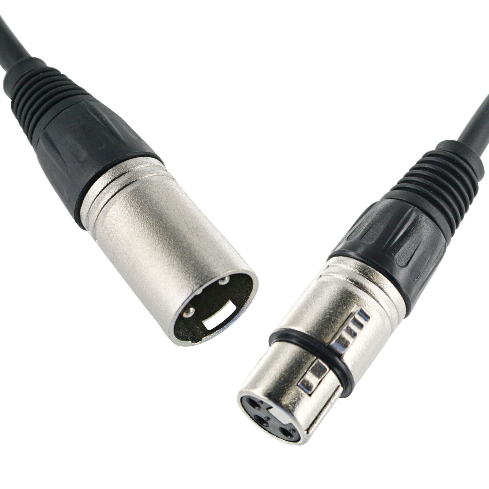 Buy 75cm 1.5m 3m 5m 10m 15m 20m Balanced Microphone Cable XLR Male ...