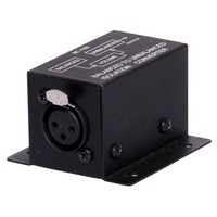 Balanced to Unbalanced Audio Converter Isolator XLR Female - 2 RCA