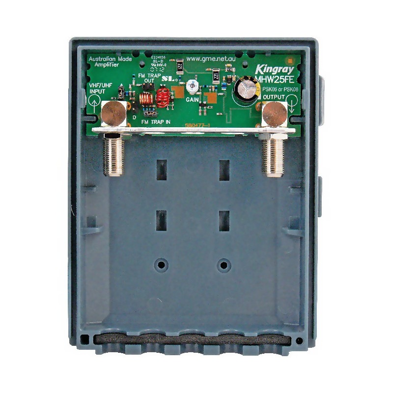 Buy GME Kingray Single Input VHF/UHF Amplifier Antenna Booster w LTE