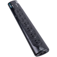 Thor D145B SmartFilter 7-Outlet Surge Protector Powerboard