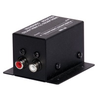 Unbalanced Stereo Line Audio Isolation Transformer 2 RCA - 2 RCA Isolator