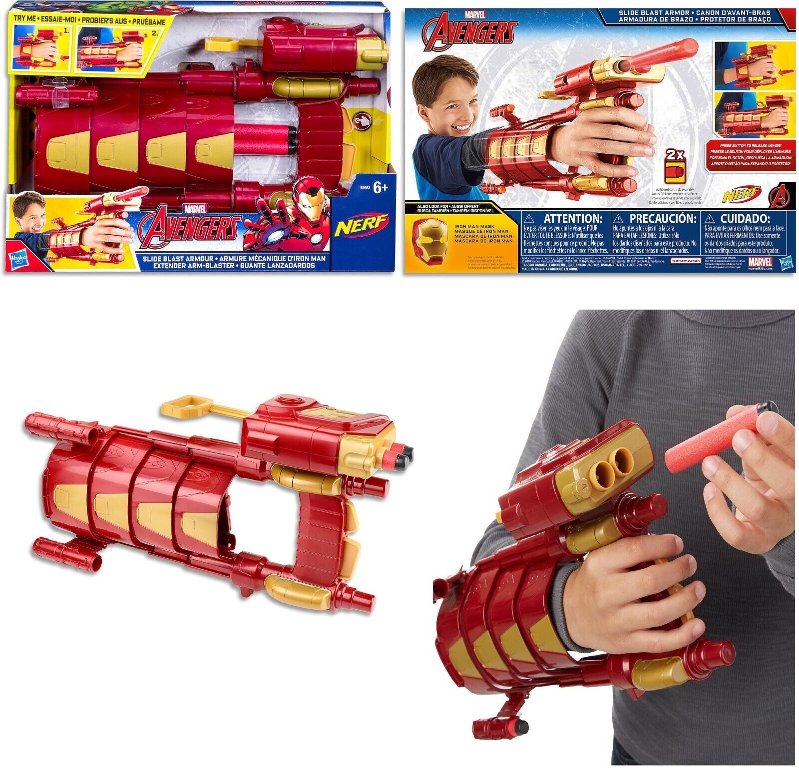 Avengers slide hot sale blast armour