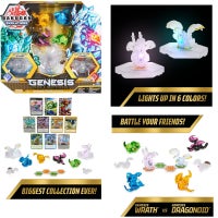 Buy Bakugan Evolutions Genesis Collection Pack 2 Light Up Action Figures  and Cards - MyDeal