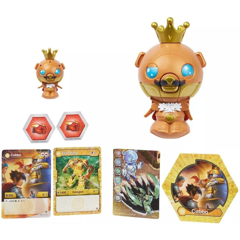 Buy Bakugan Gold King Cubbo Deka Pack Jumbo Figure Ages 6+ Toy