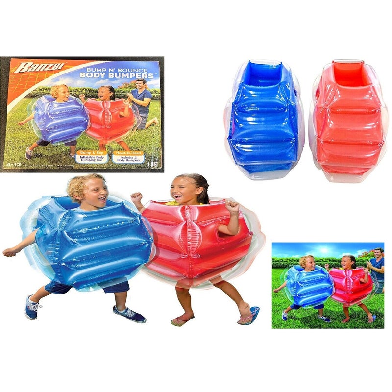 Buy Banzai Bump N Bounce Body Bumper Inflatable Ages 4+ Toy Play