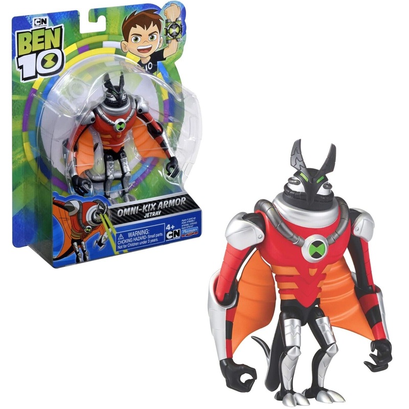 Buy Ben 10 Omni-kix Armor JetRay Cartoon Network Play Gift Assorted ...