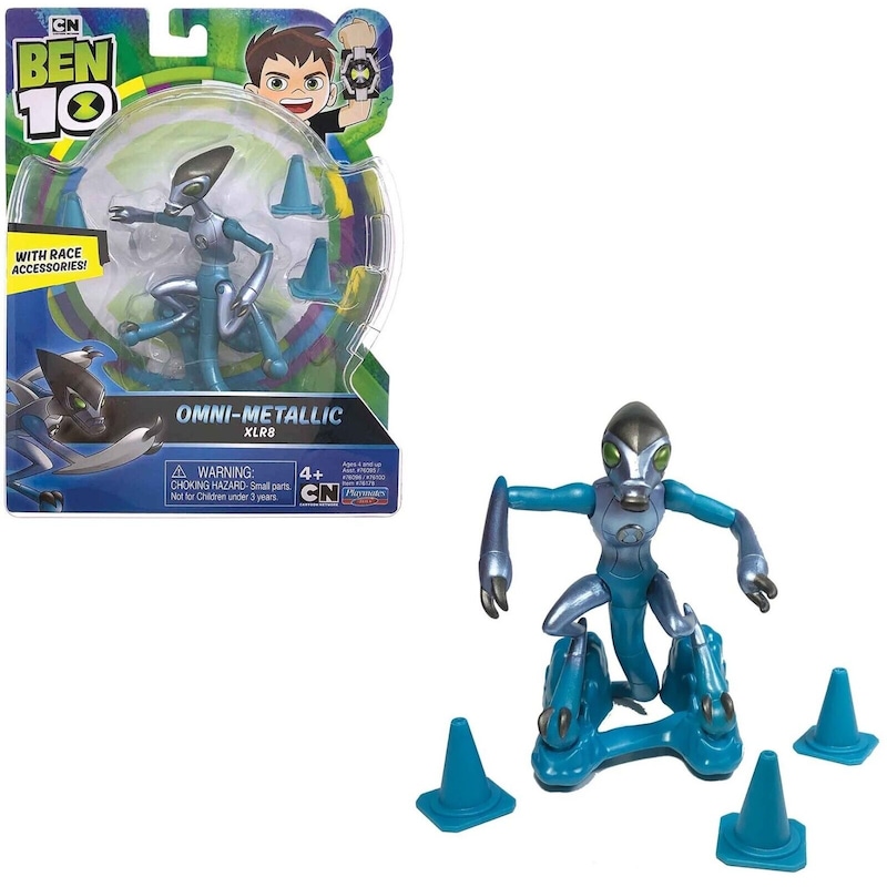 Buy Ben 10 Omni-metallic Xlr8 Cartoon Network Play Gift Assorted Ages 4 