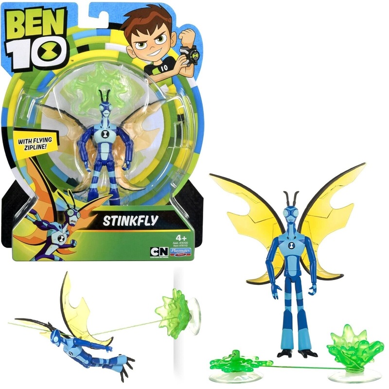 Buy Ben 10 StinkFly Cartoon Network Play Gift Assorted Ages 4+ New Toy ...