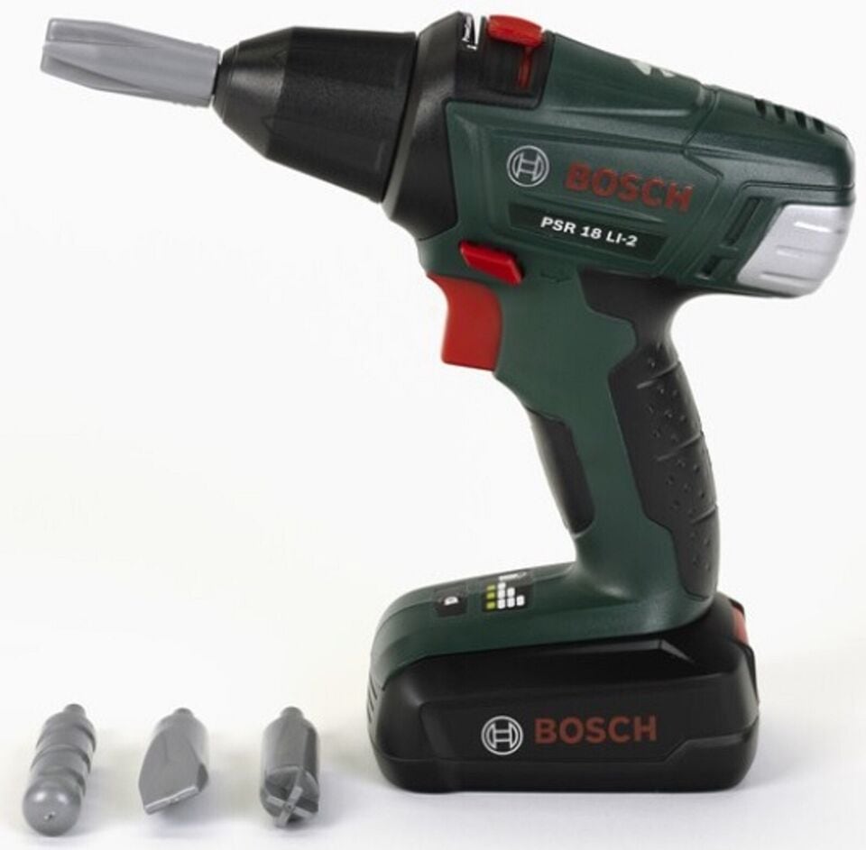 Buy Bosch Cordless Drill Screwdriver Ages 3 Toy Build Play Bits Rotate Sound Light MyDeal