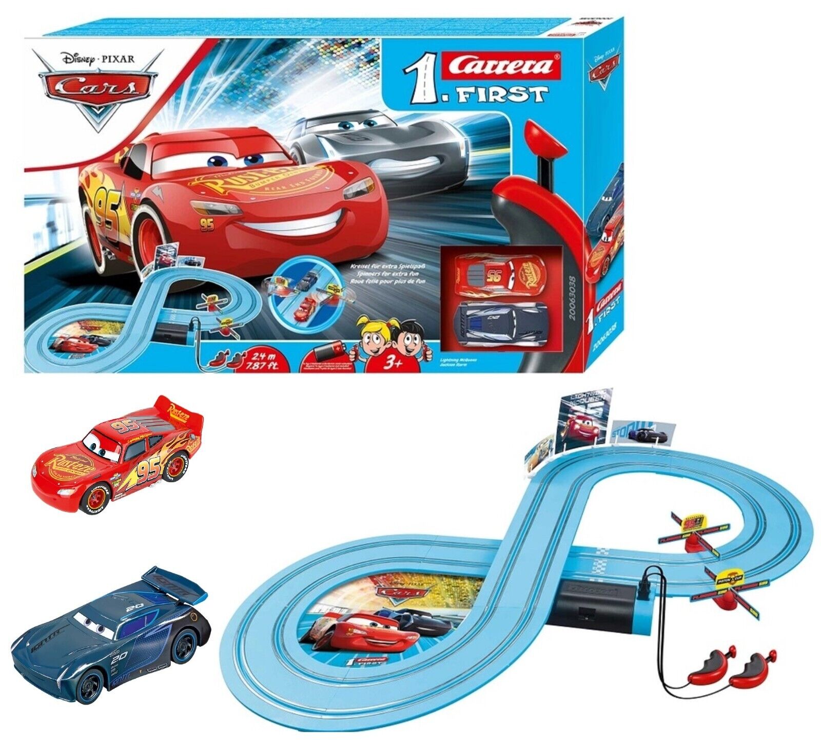 Disney cars clearance carrera first