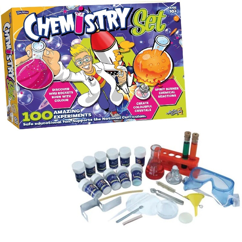 Buy Chemistry Set John Adams 100 Comprehensive Science Experiments
