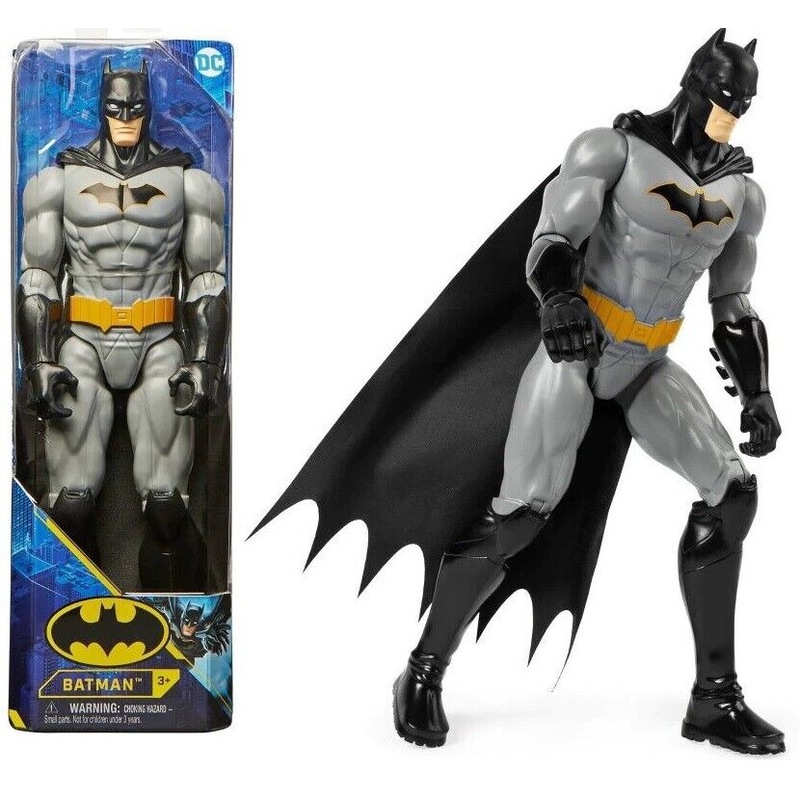 Buy DC Comics-Batman Black Suit-Action Figure 12 Inch Preschool Toys ...