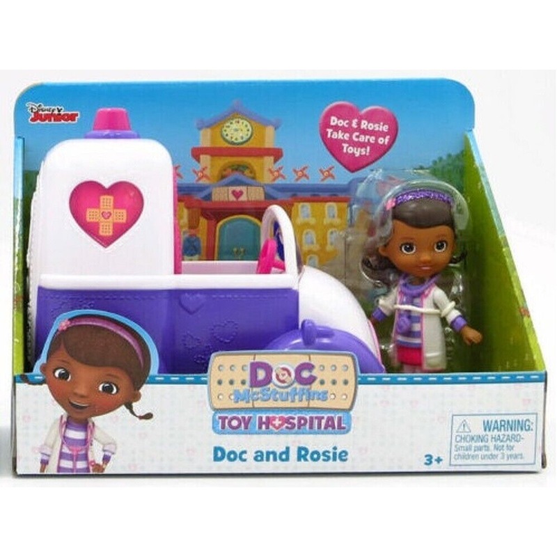 Buy Disney Junior Doc McStuffins Wash Your Hands Doll With Mask and ...