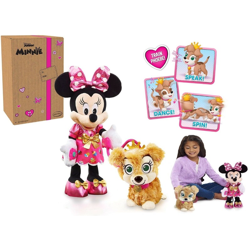 Buy Disney Junior Minnie Mouse Party Play Pup Plush Ages