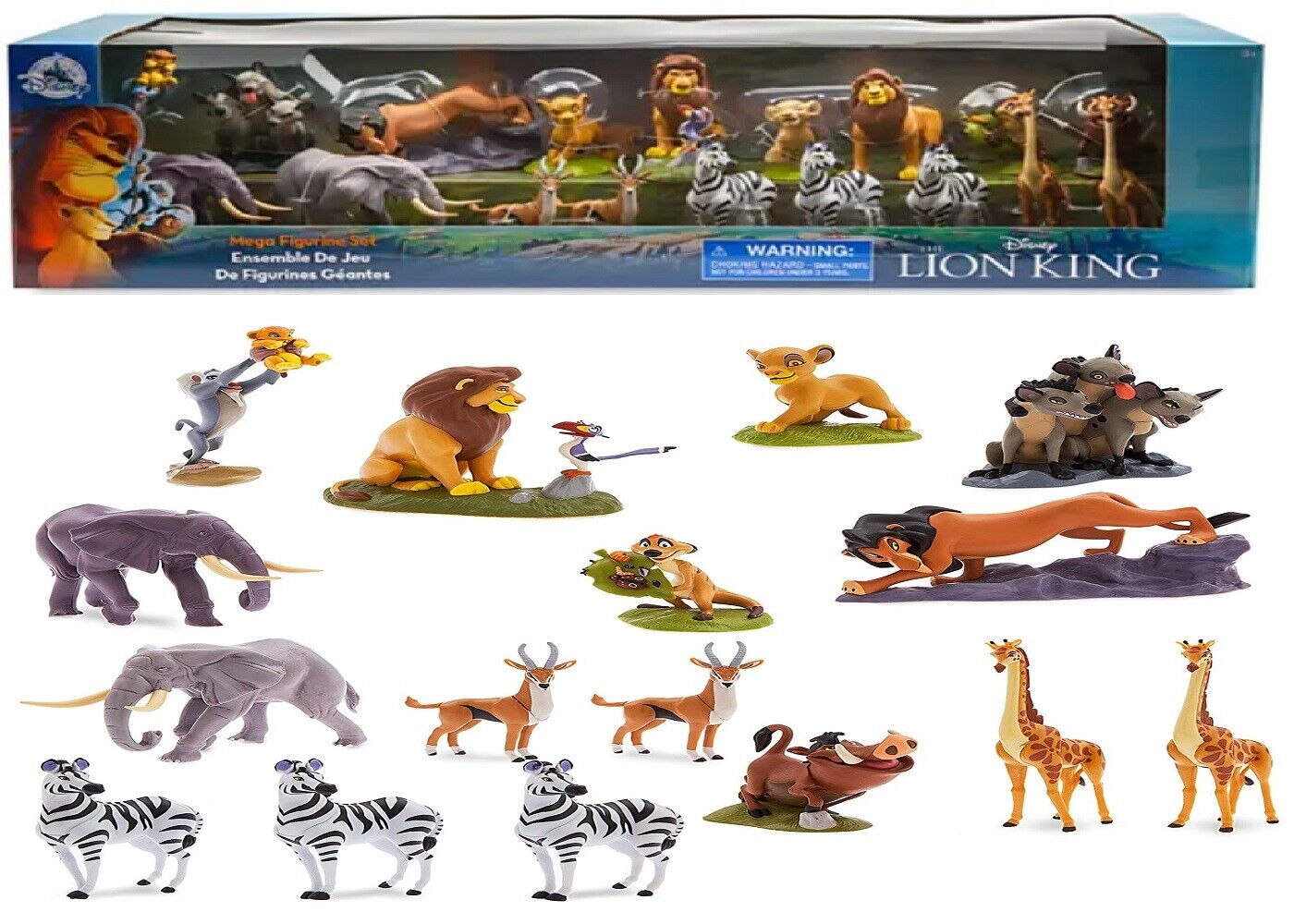 Buy Disney Lion King Mega Figure Play Set 18 Figures Ages 3+ Toy