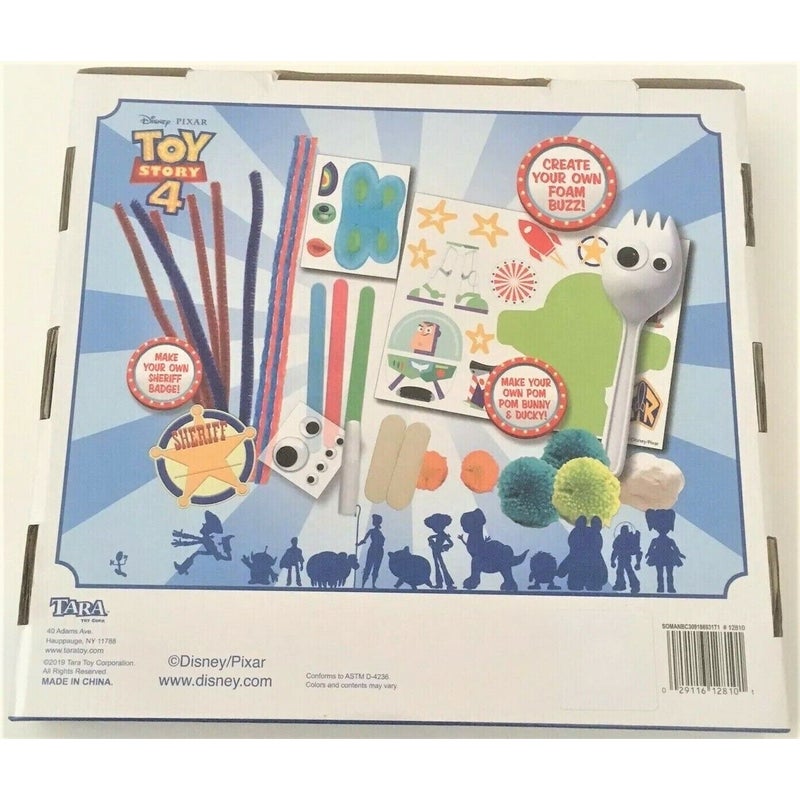 Toy Story 4 Craft Creativity Art Set: Make Your Own Forky and