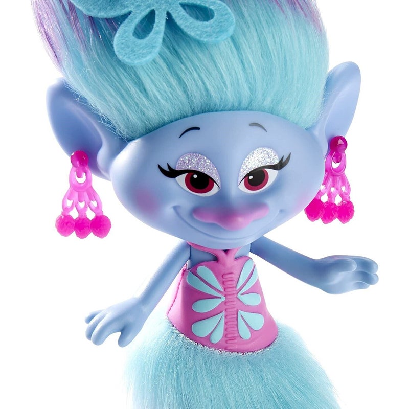 Trolls, Satin & Chenille Water Bottle