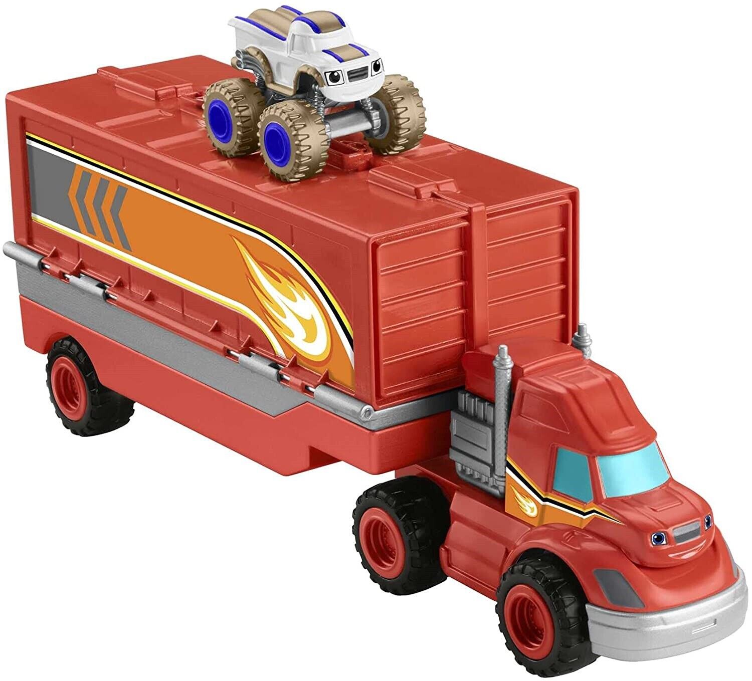 Buy Fisher Price Blaze and Monster Machines Launch Stunts Hauler Race Track Car Play MyDeal