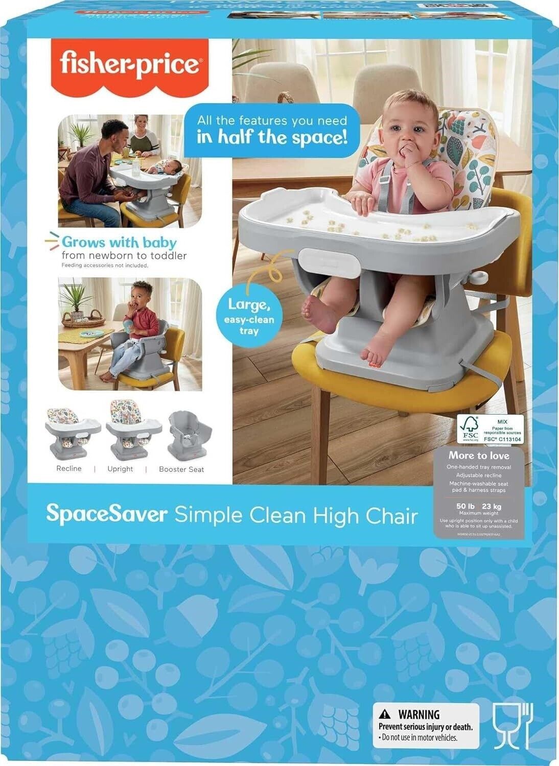 Tray Fisher Price Deluxe Space Saver High Chair High Chair Fisher