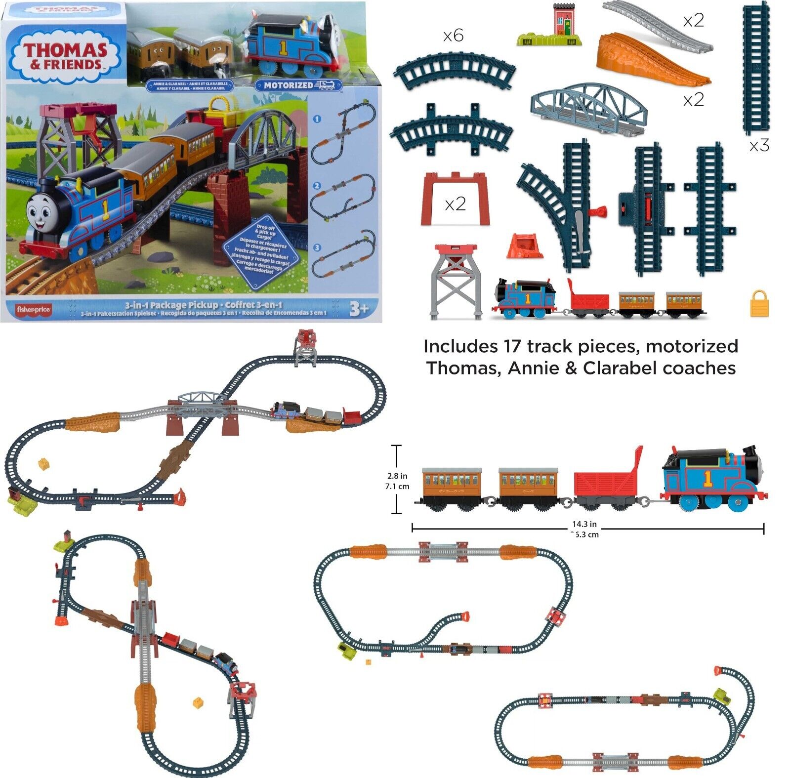 Fisher price hot sale train tracks