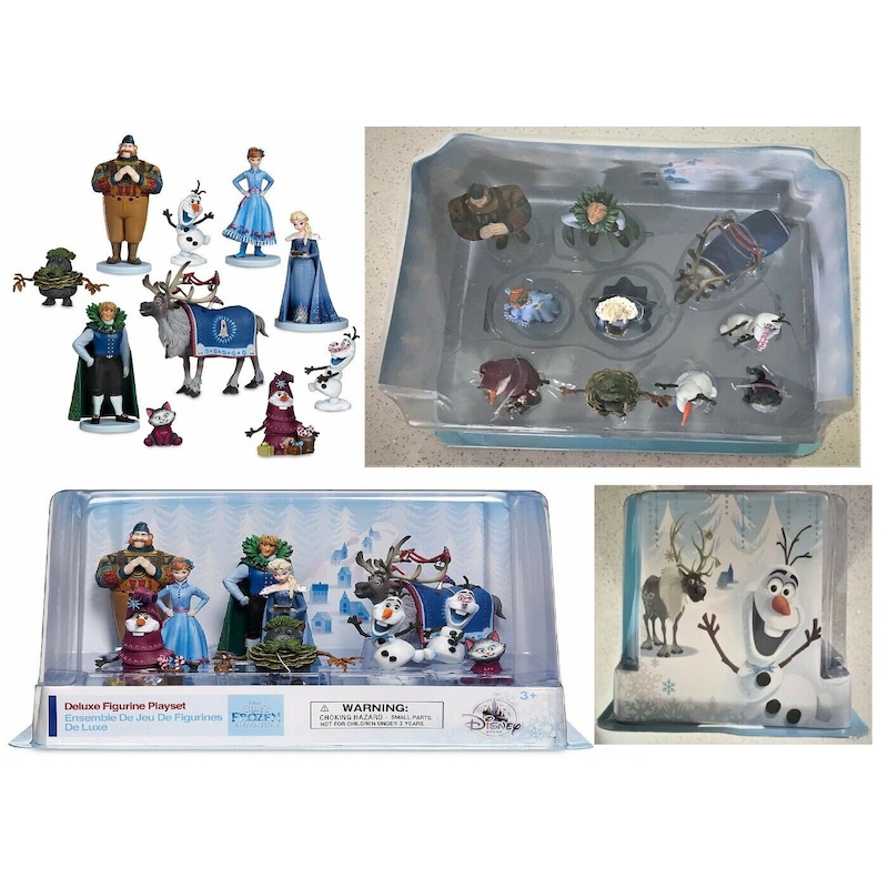 Buy Frozen Adventure Deluxe Figure Play Set 10 Pieces Anna Elsa Olaf Kristoff Sven Mydeal 4244