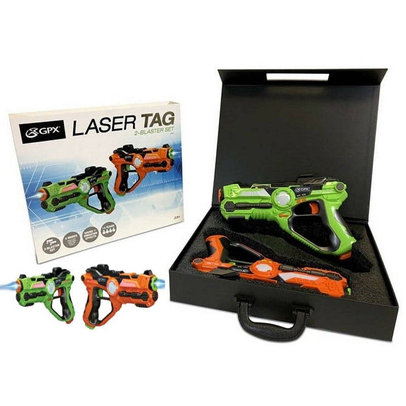 Buy GPX Laser Tag Blasters 2 Pack Ages 8+ Toy Play Fight Gun Gift Set