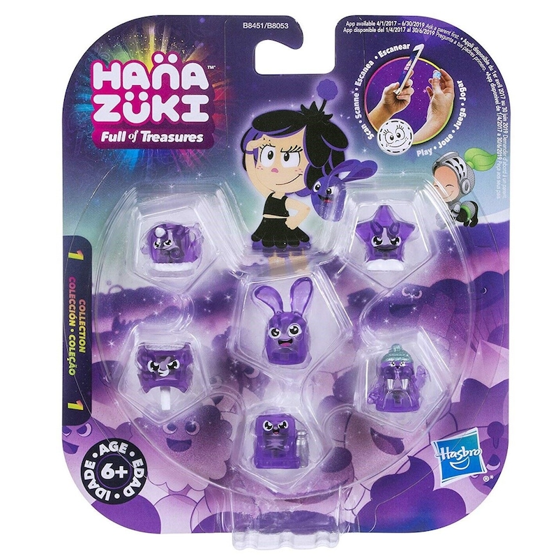 Buy Hanazuki Treasures 6 Pack Ages 6+ Toy Purple Courageous Game Play ...