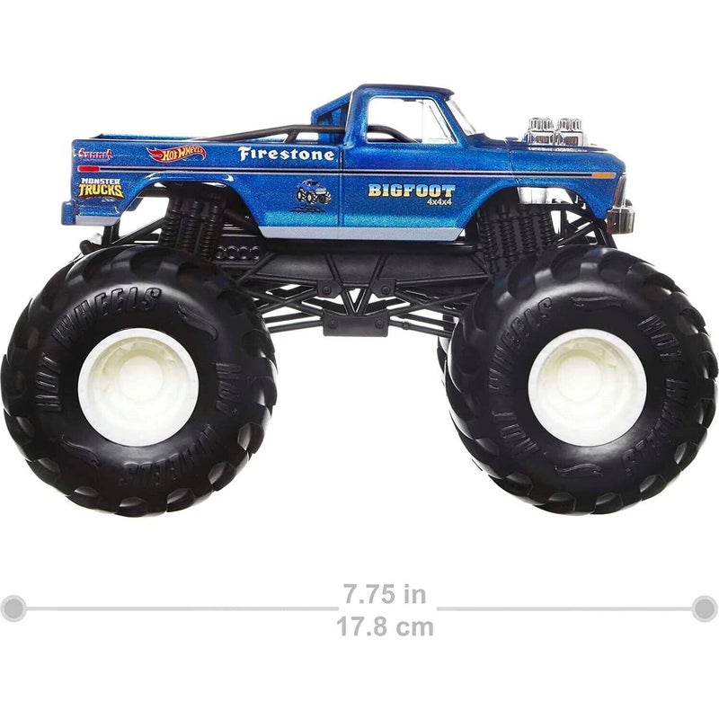 Hot Wheels Monster Trucks 1:24 Scale All Beefed Up Play Vehicle