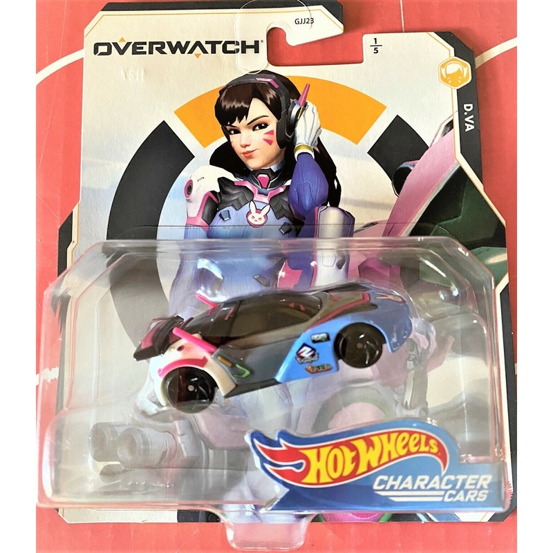 Buy Hot Wheels Overwatch Die-Cast-D.VA 2-Car Ages 3+ Toy Game Soldier ...