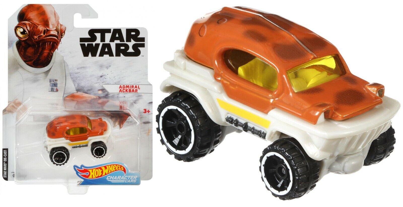 Buy Hot Wheels Star Wars Car Solo Movie Last Jedi Admiral Ackbar