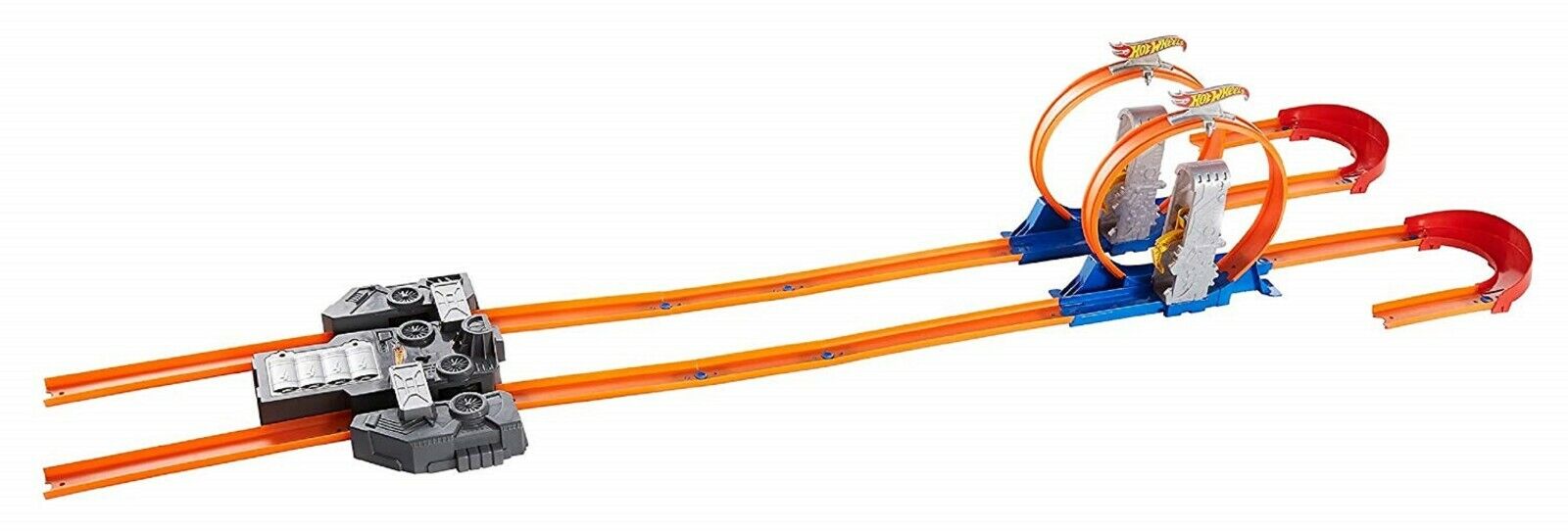 Hot wheels track builder deals total turbo takeover track set