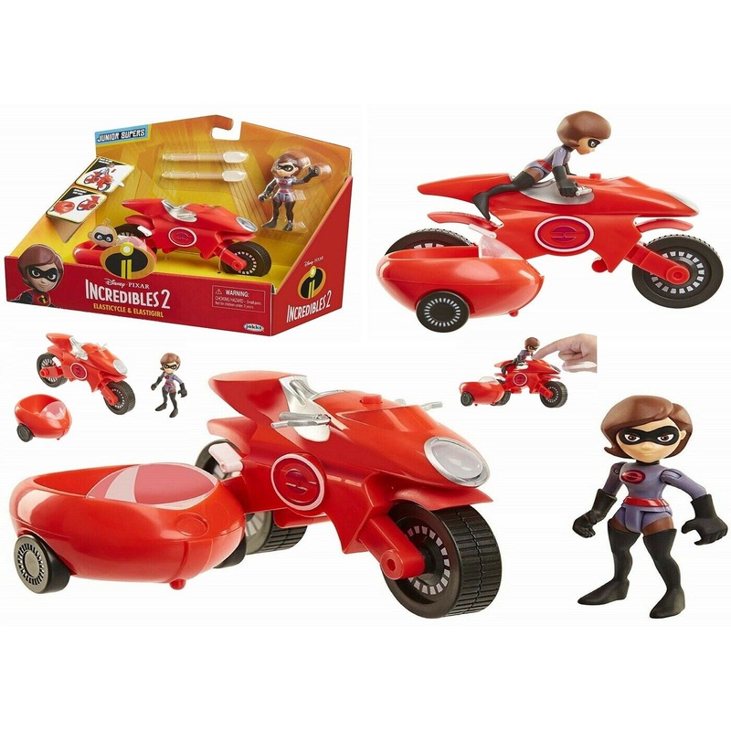 Buy Incredibles 2 Junior Elasticycle and Elastigirl Playset Age 3+ Toy ...