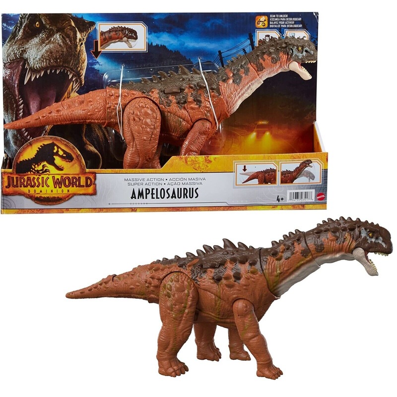 Buy Jurassic World Dominion Massive Action Yangchuanosaurus Dinosaur Ages 4 New Toy Dino 6602