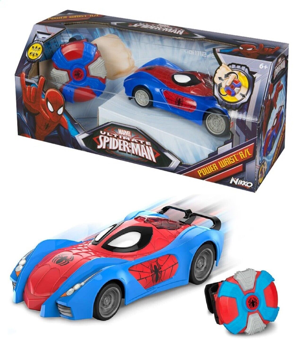 Buy Marvel Avengers Spiderman Car RC Power Wrist 6+ Toy Wristband ...