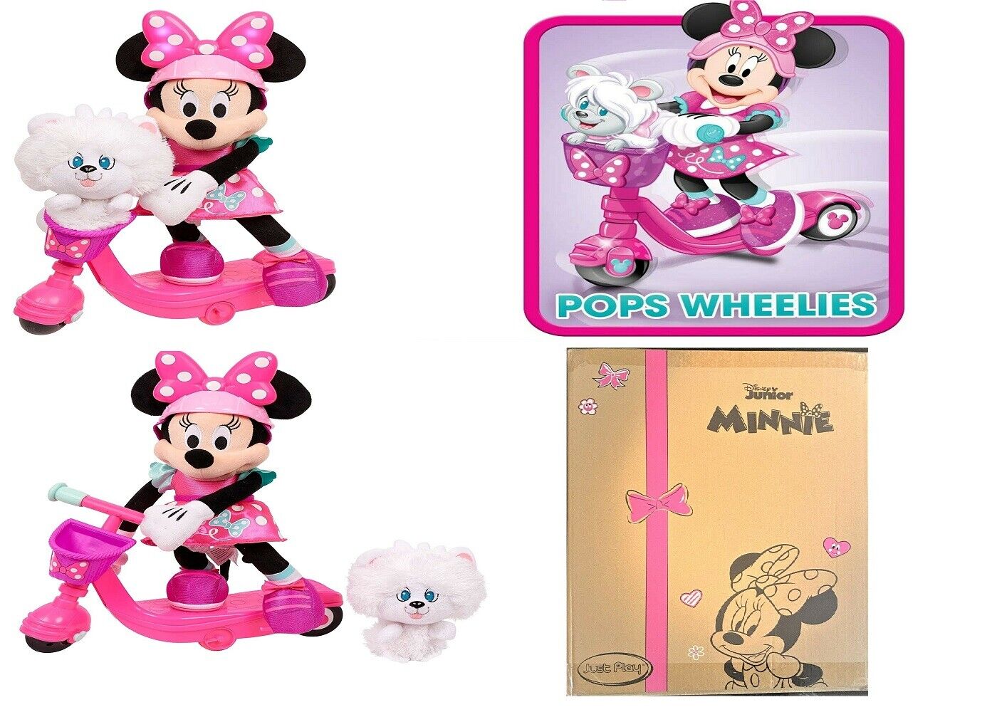 Sing and best sale spin scooter minnie