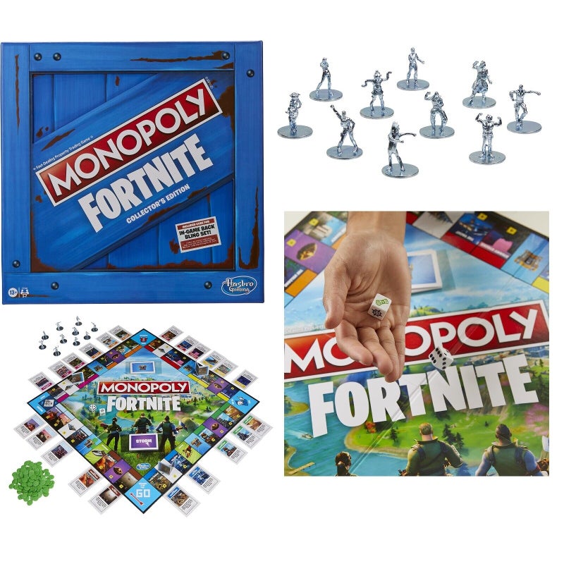 Buy MONOPOLY Fortnite Collector Edition Board Ages 13+ New Video Game Toy  Play Gift - MyDeal