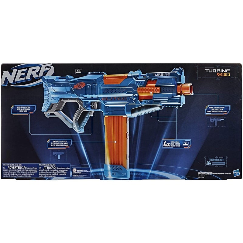 Buy NERF Elite 2.0 Turbine CS 18 Rapidstrike Ages 8+ Toy Gun Fire Play  Blaster Fight - MyDeal