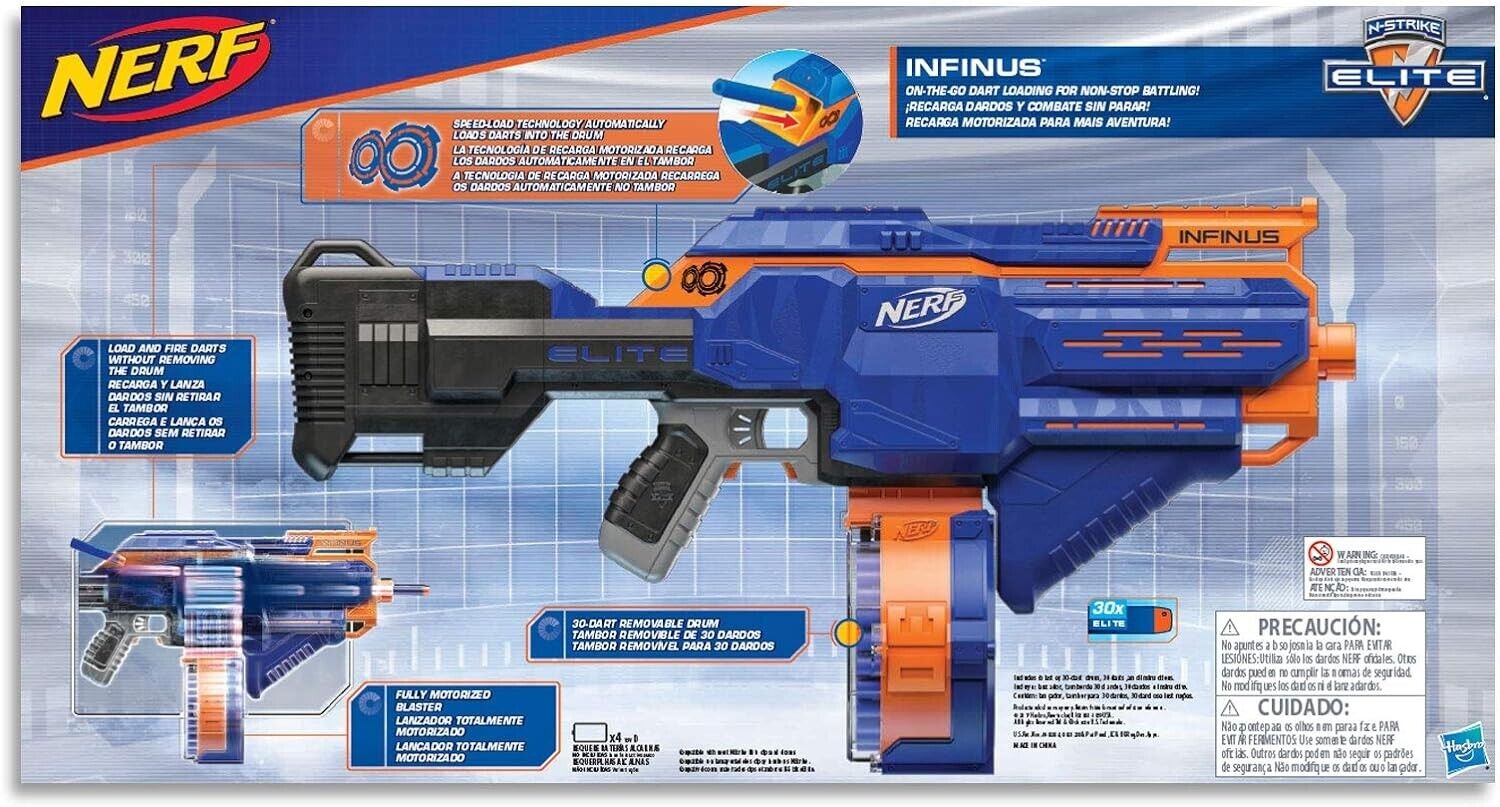 Nerf sales infinus drum