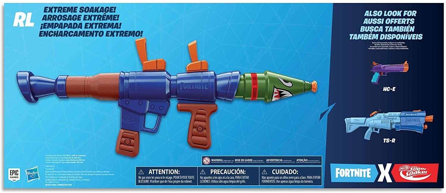 Nerf fortnite rl super hot sale soaker