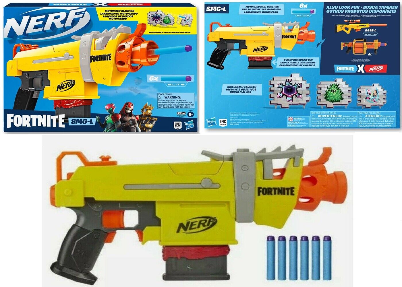 Fortnite nerf guns deals target